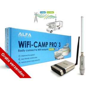 Alfa Network WiFi-Camp Pro 3 Dual-Band 2.4 & 5 GHz