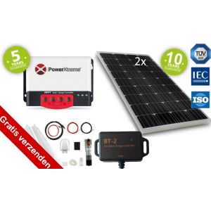 Power XS20s Solar Zonnepaneel MPPT 230W Bluetooth Set (Onze meest complete set)