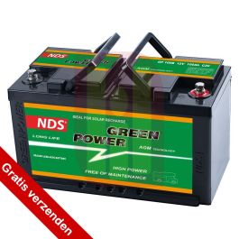NDS GREENPOWER Service Accu AGM 12V 100Ah Ducato GP 100B
