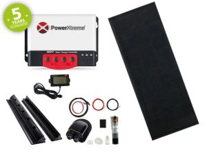 Power XS20s Solar Zonnepaneel MPPT 115W display Set ->NIEUW VERSIE<-(Onze meest complete set)