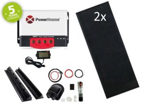 Power XS20s Solar Zonnepaneel MPPT 230W display Set ->NIEUW VERSIE<- (Onze meest complete set)