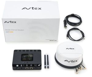Avtex AMR105X complete set 5G router R105X + antenne LG55AN WIT