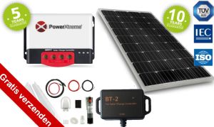 Power XS20s Solar Zonnepaneel MPPT 115W bluetooth Set (Onze meest complete set)