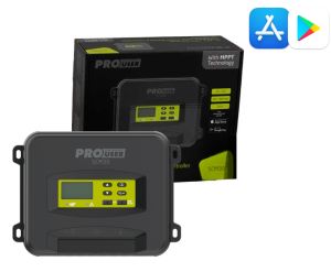 Pro User SCM30 MPPT laadregelaar zonnepaneel 12/24V (incl. app functie)