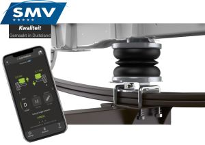 SMV E-Suspension luchtveerbediening voor Fiat Ducato Z8 (2006-heden) icl. montage